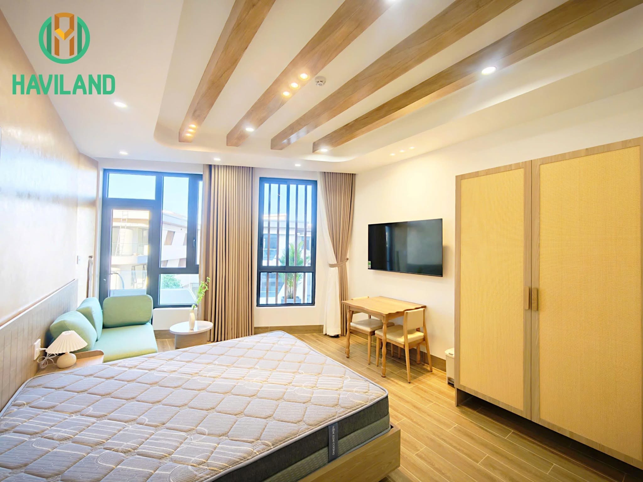Sun-Filled Studio Apartment | Hoa Son 8, Da Nang