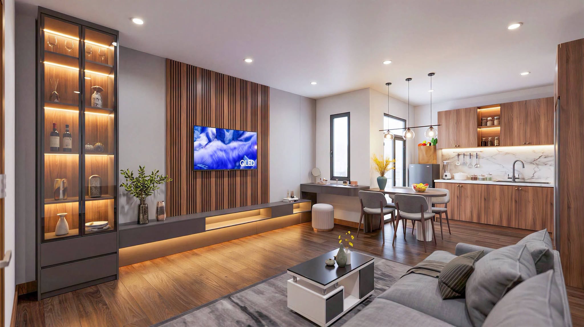 1 bedroom 12.5M vnd/month ~ $477/mo district 3 near Ben Thanh district 1, district 10