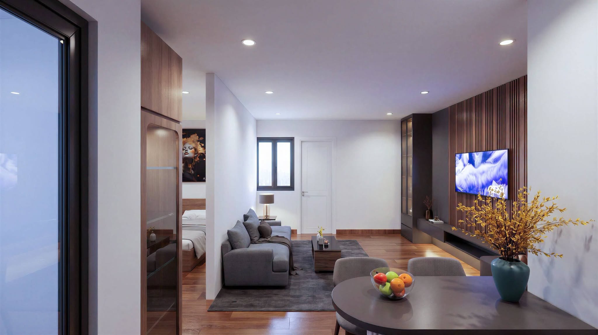 1 bedroom 12.5M vnd/month ~ $477/mo district 3 near Ben Thanh district 1, district 10