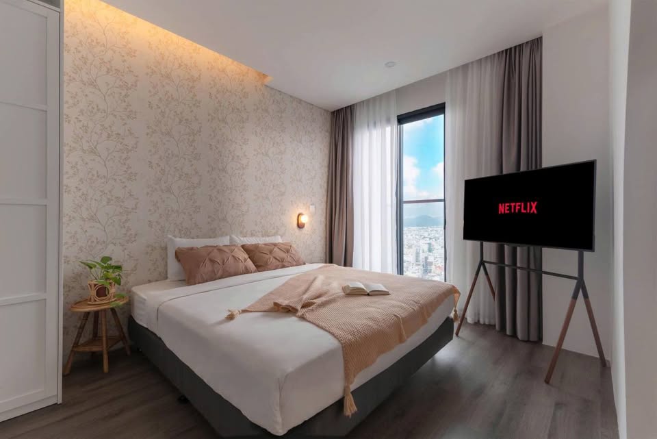 CĂN HỘ STUDIO CẠNH BIỂN MỚI CÓ BAN CÔNG TTTP