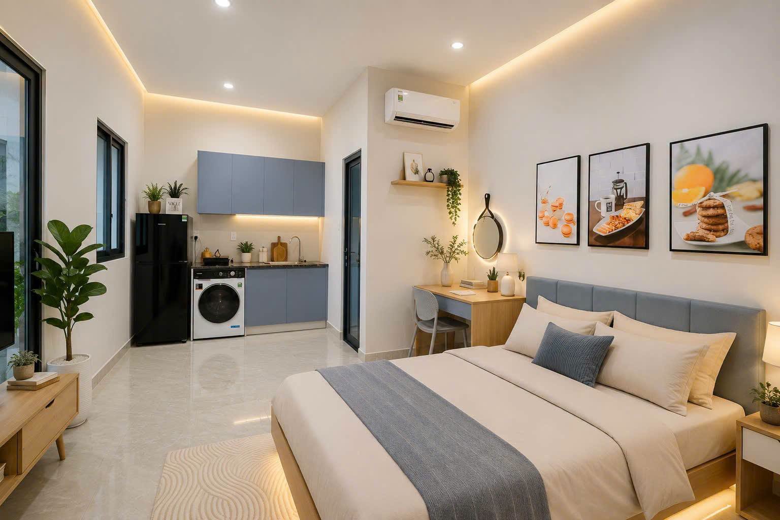 Fully furnished studio near District 1 and Landmark 81