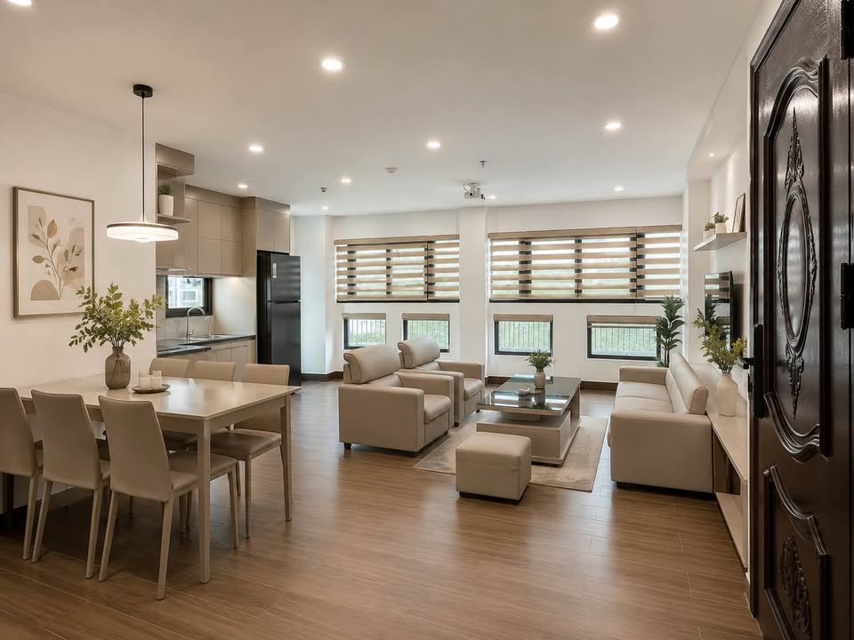 rand-new fully furnished studios and apartments near West Lake  Apartment name: