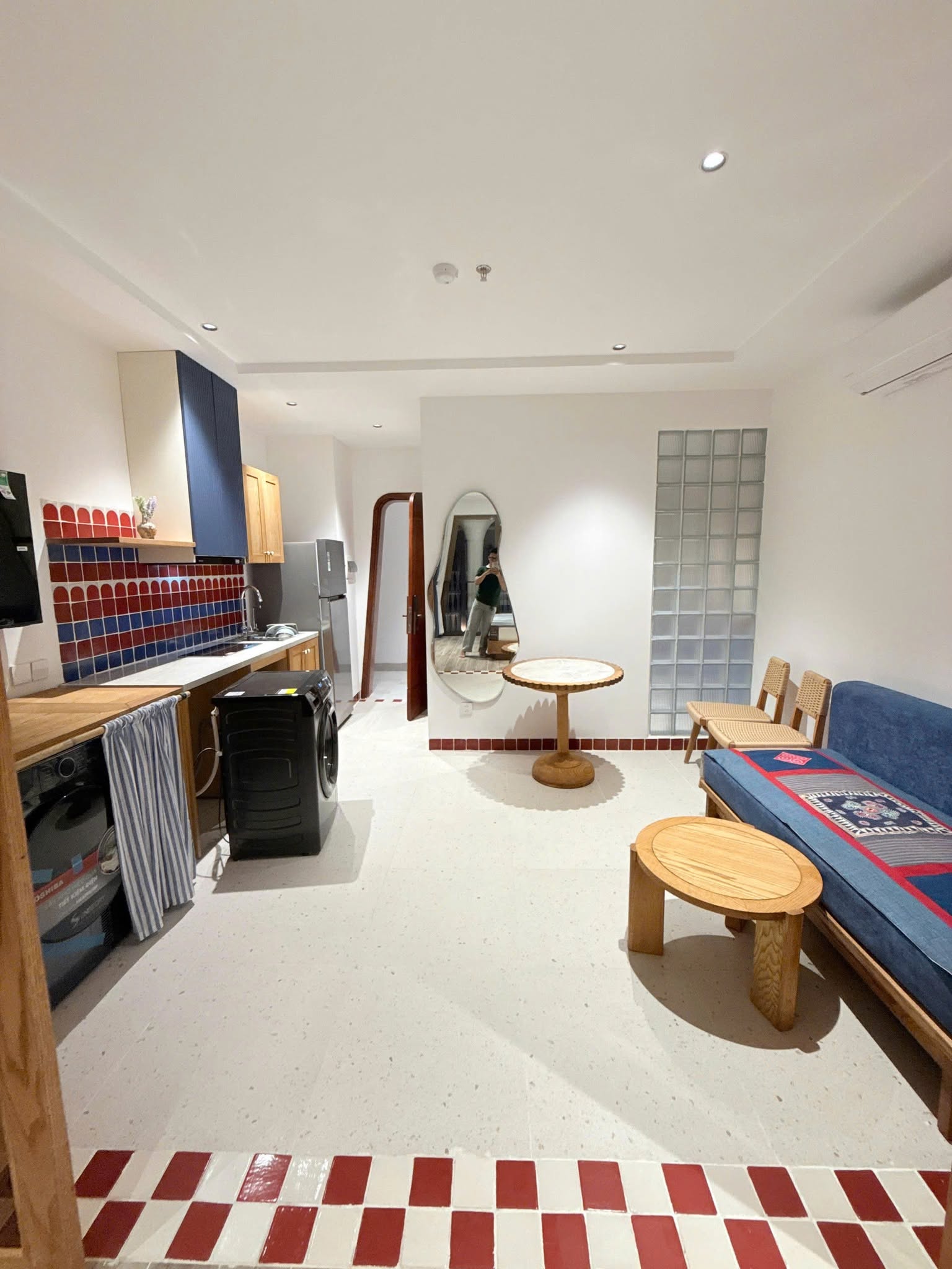 Chic 1-bedroom apartment with rooftop pool and gym in Khue My