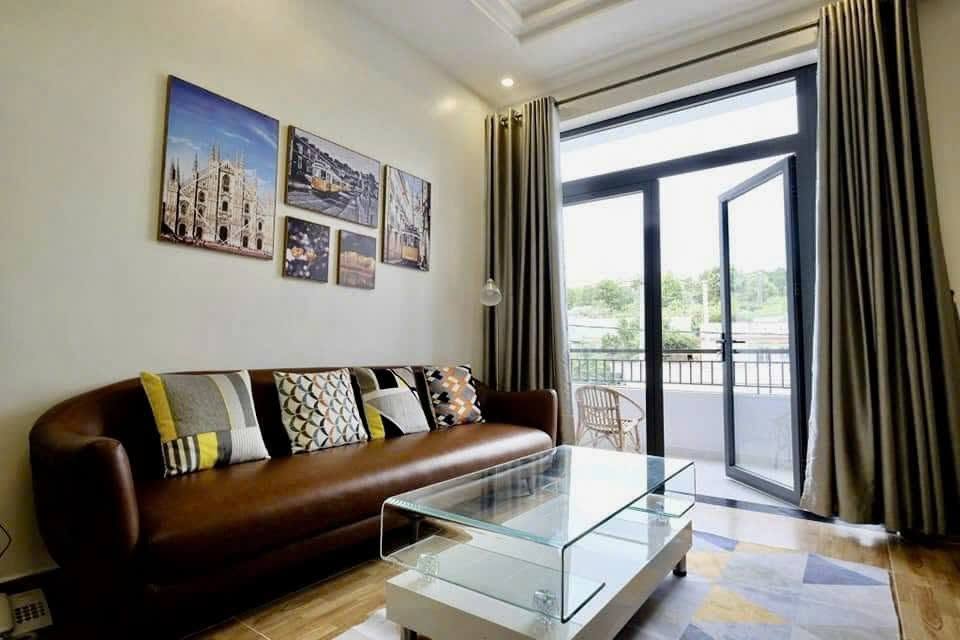 Modern 2-bedroom apartment with garden and valley view on Tran Quang Khai