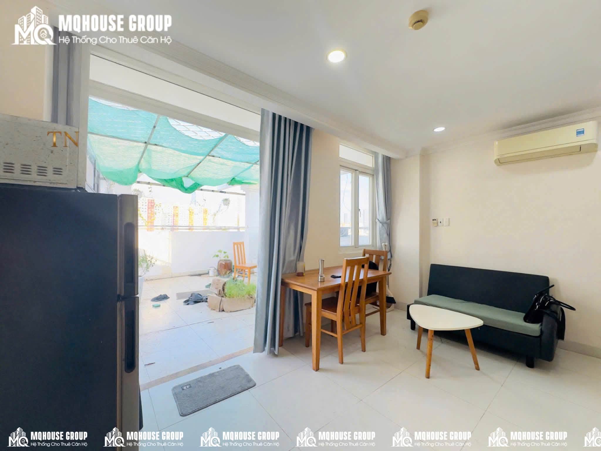 Fully Furnished Garden Penthouse near Ba Chieu Market and Cau Bong