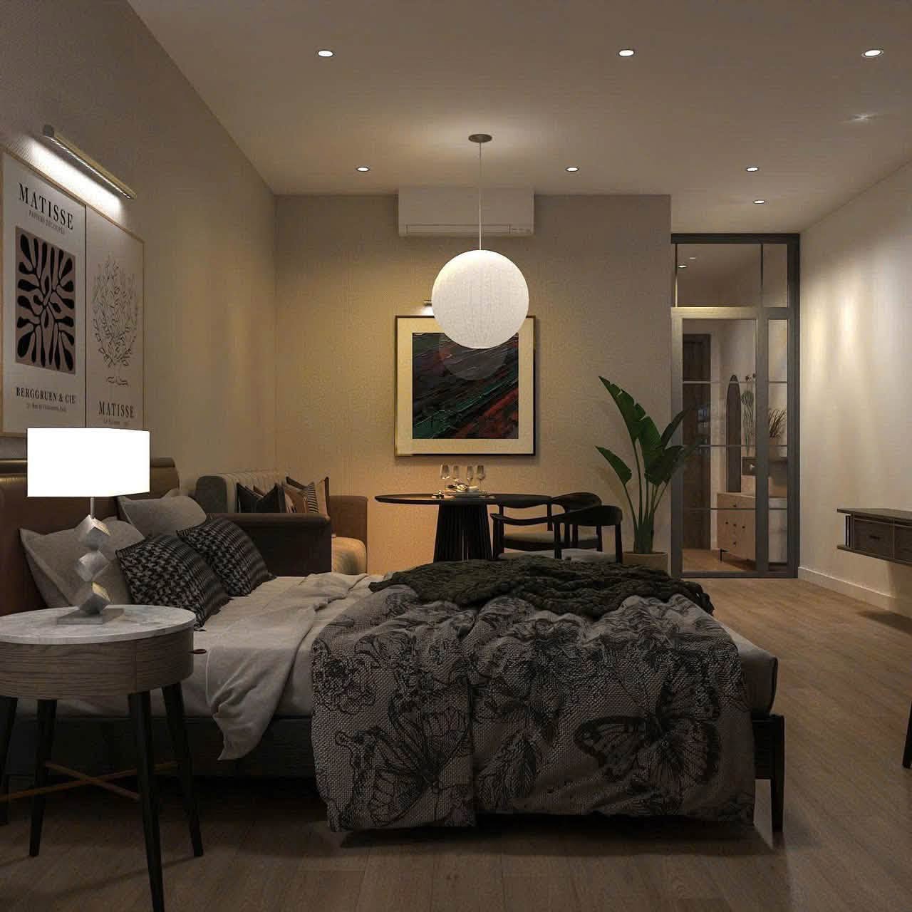 Luxury Fully Furnished 1-Bedroom Apartment on Lien Tri Street