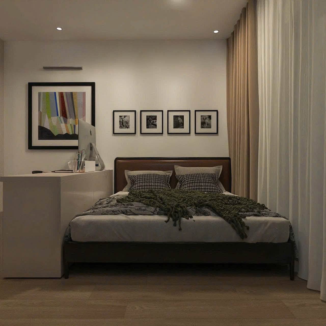 Luxury Fully Furnished 1-Bedroom Apartment on Lien Tri Street