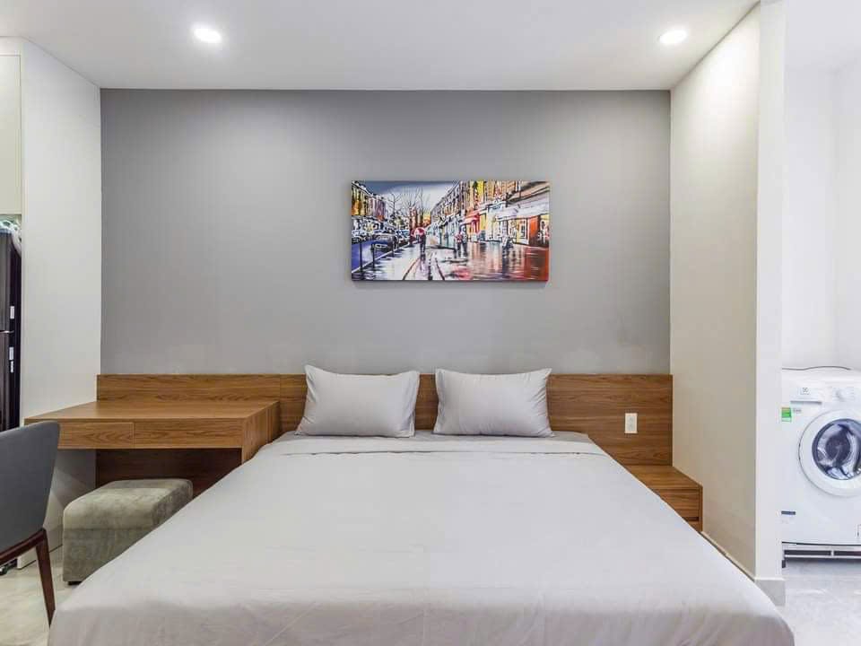Affordable Fully Furnished 1-Bedroom Serviced Apartment with Private Balcony in Thao Dien