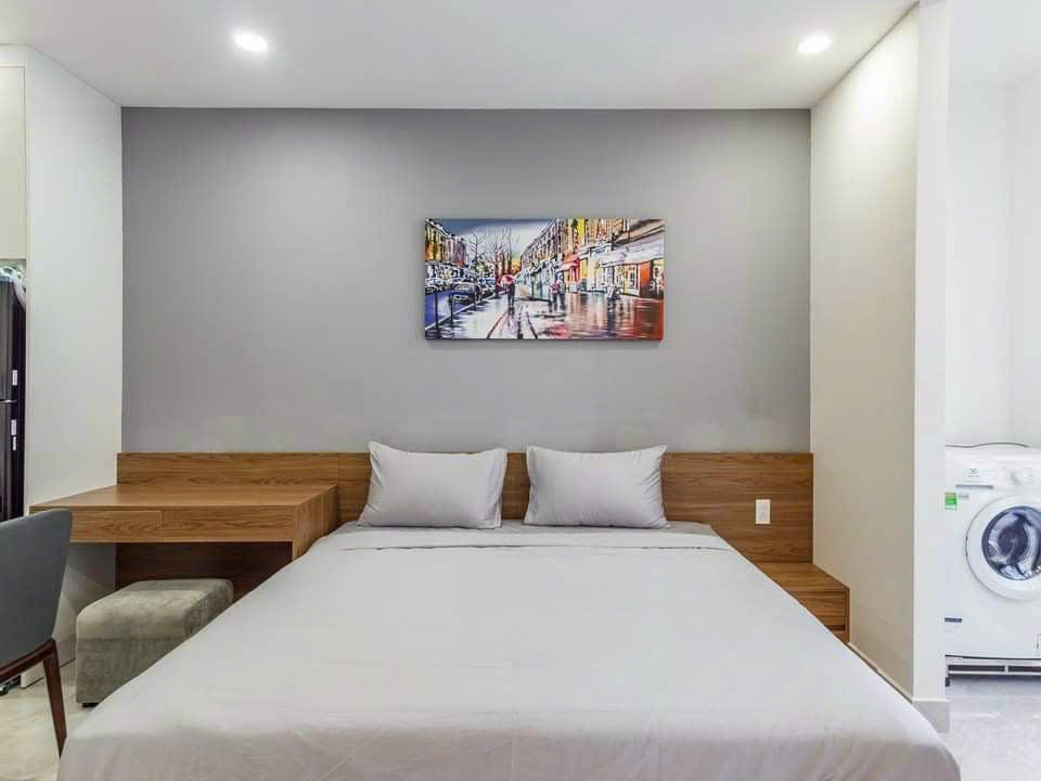 Affordable Fully Furnished 1-Bedroom Serviced Apartment with Private Balcony in Thao Dien