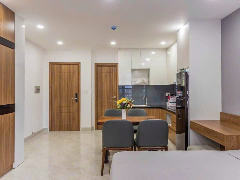 Affordable Fully Furnished 1-Bedroom Serviced Apartment with Private Balcony in Thao Dien