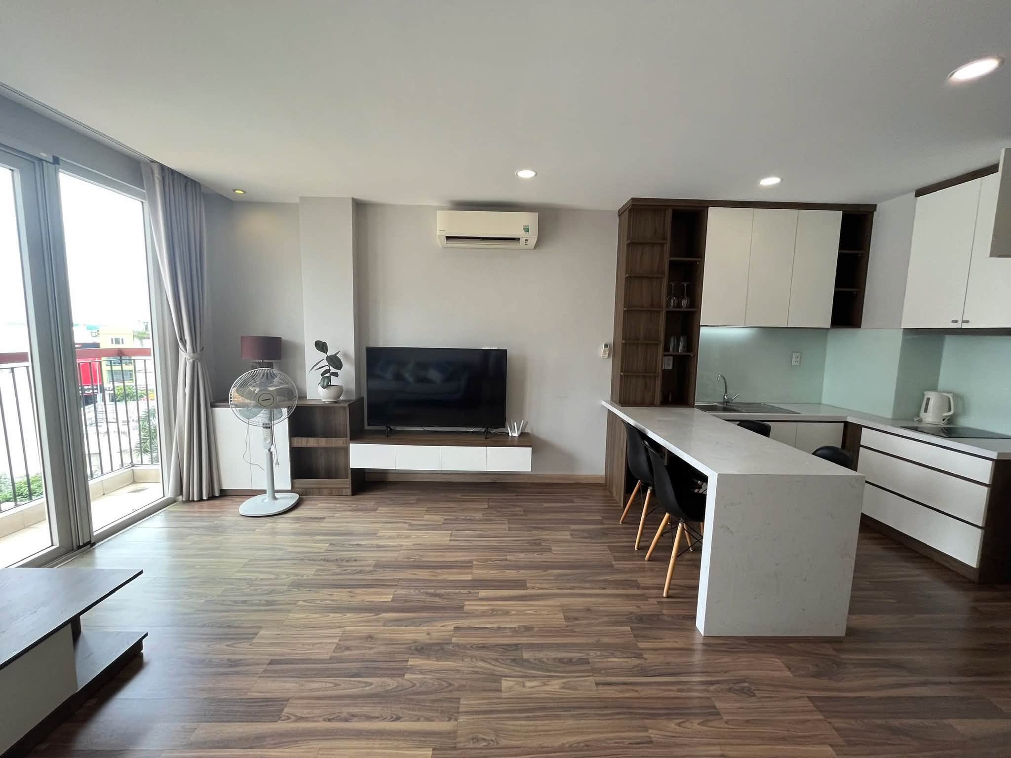 Spacious Fully Furnished 1-Bedroom Apartment with Two Balconies and Bathtub  Apartment name
