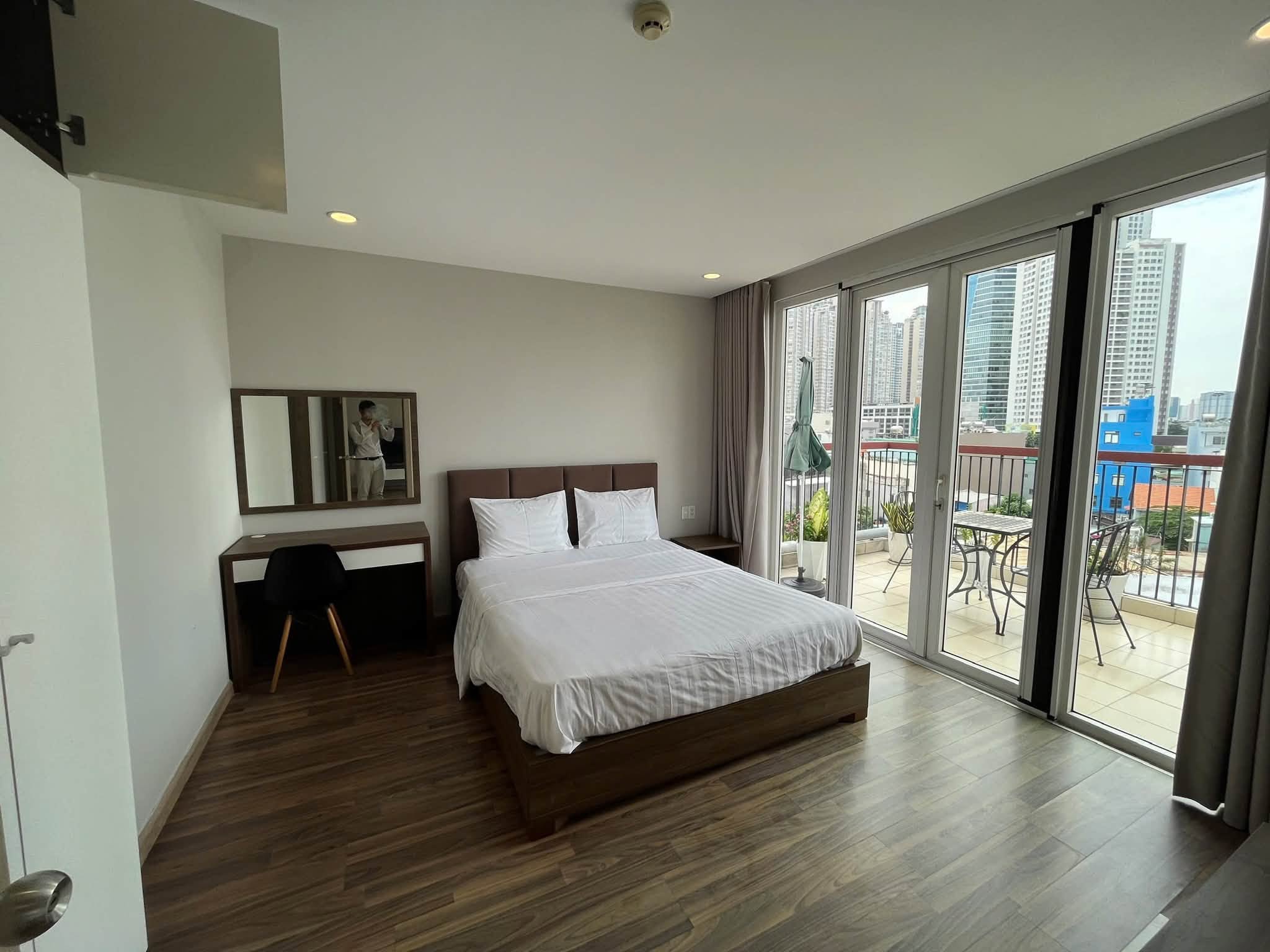 Spacious Fully Furnished 1-Bedroom Apartment with Two Balconies and Bathtub  Apartment name