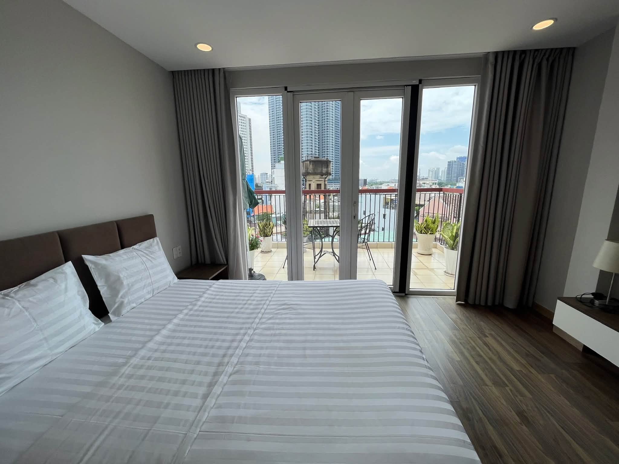 Spacious Fully Furnished 1-Bedroom Apartment with Two Balconies and Bathtub  Apartment name