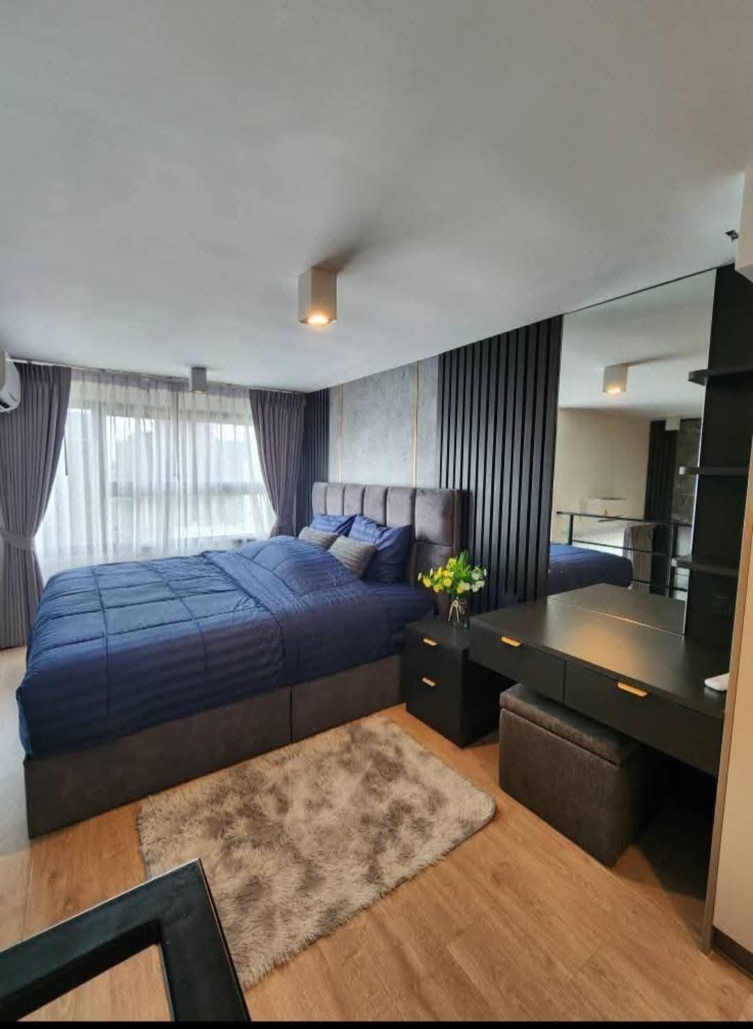 New Fully Furnished 2-Bedroom Duplex at Ideo Rama 9–Asoke