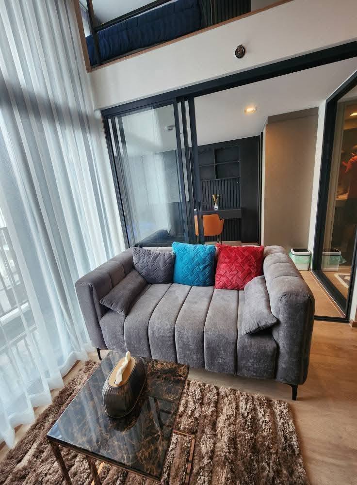 New Fully Furnished 2-Bedroom Duplex at Ideo Rama 9–Asoke