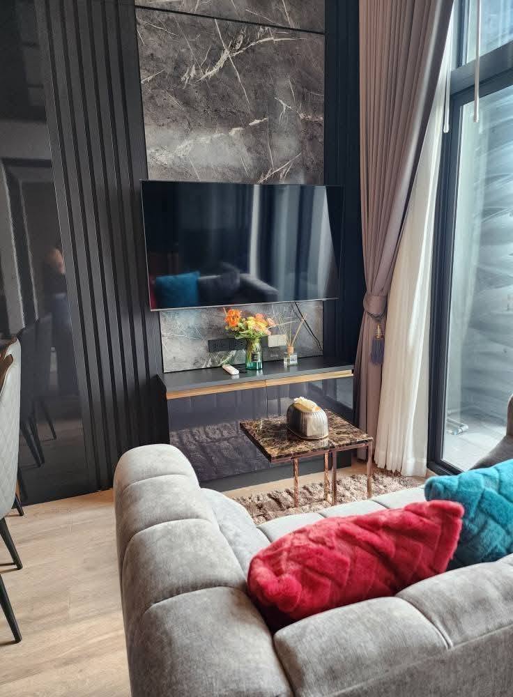 New Fully Furnished 2-Bedroom Duplex at Ideo Rama 9–Asoke