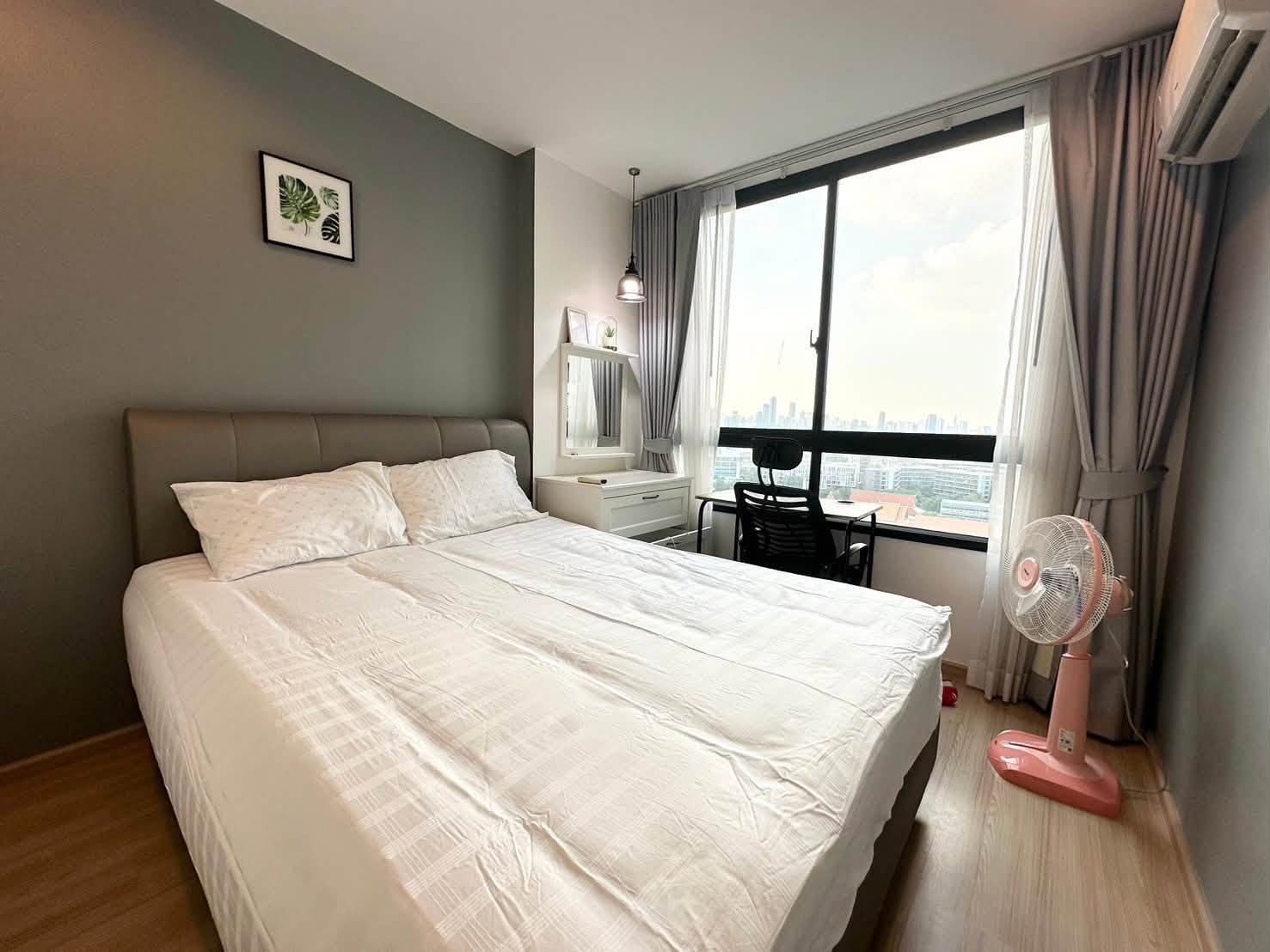 Fully Equipped High-Floor 1-Bedroom Condo with Wi-Fi at Artemis Sukhumvit 77