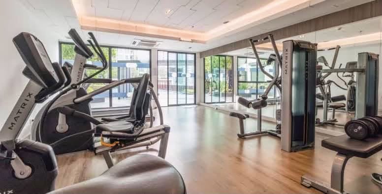 Fully Equipped High-Floor 1-Bedroom Condo with Wi-Fi at Artemis Sukhumvit 77