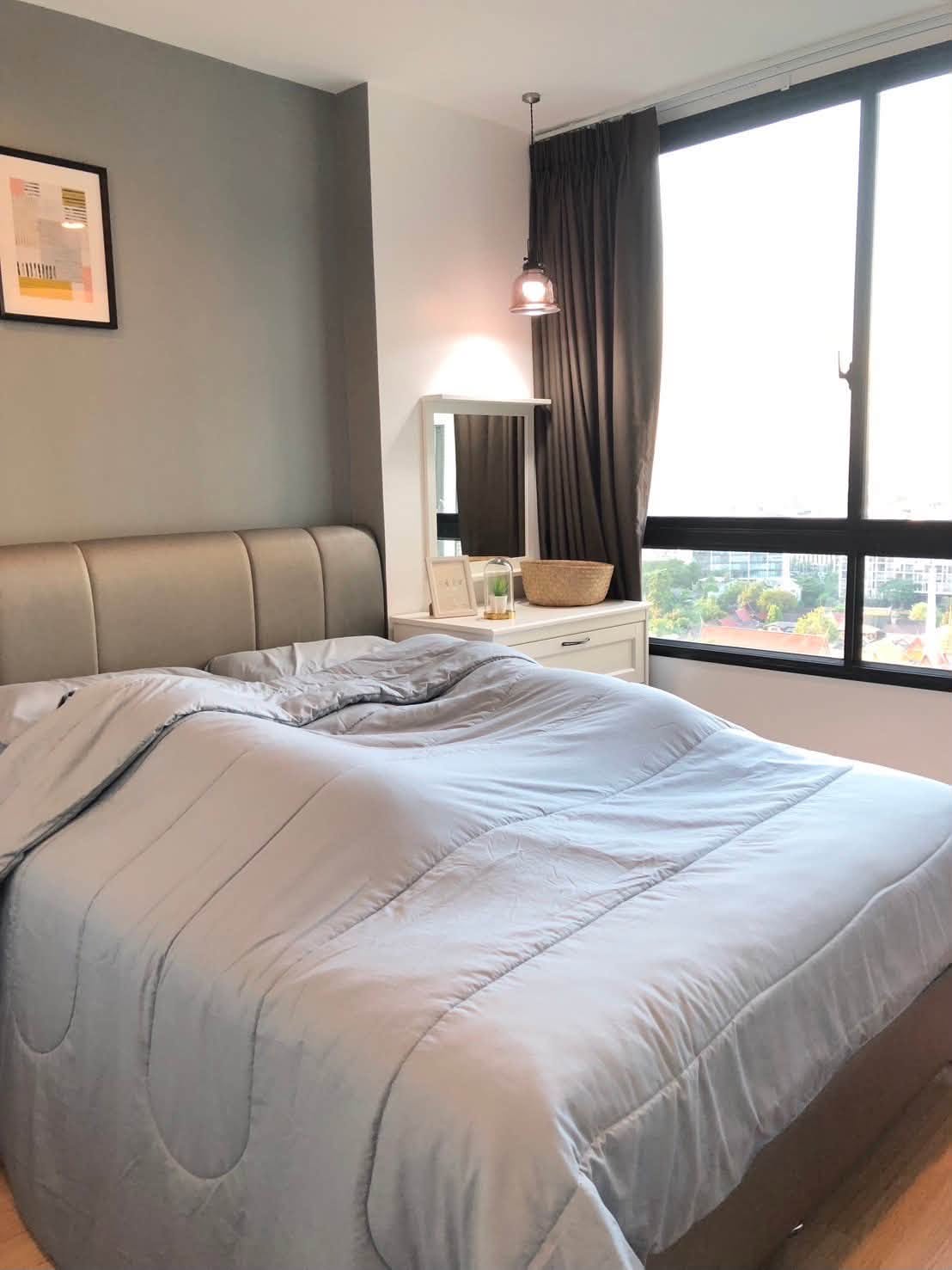 Fully Equipped High-Floor 1-Bedroom Condo with Wi-Fi at Artemis Sukhumvit 77