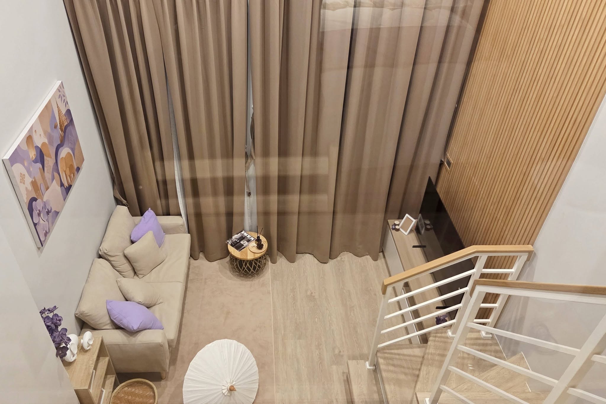 Brand-New High-Floor 1-Bedroom Duplex Corner Unit at Culture Chula
