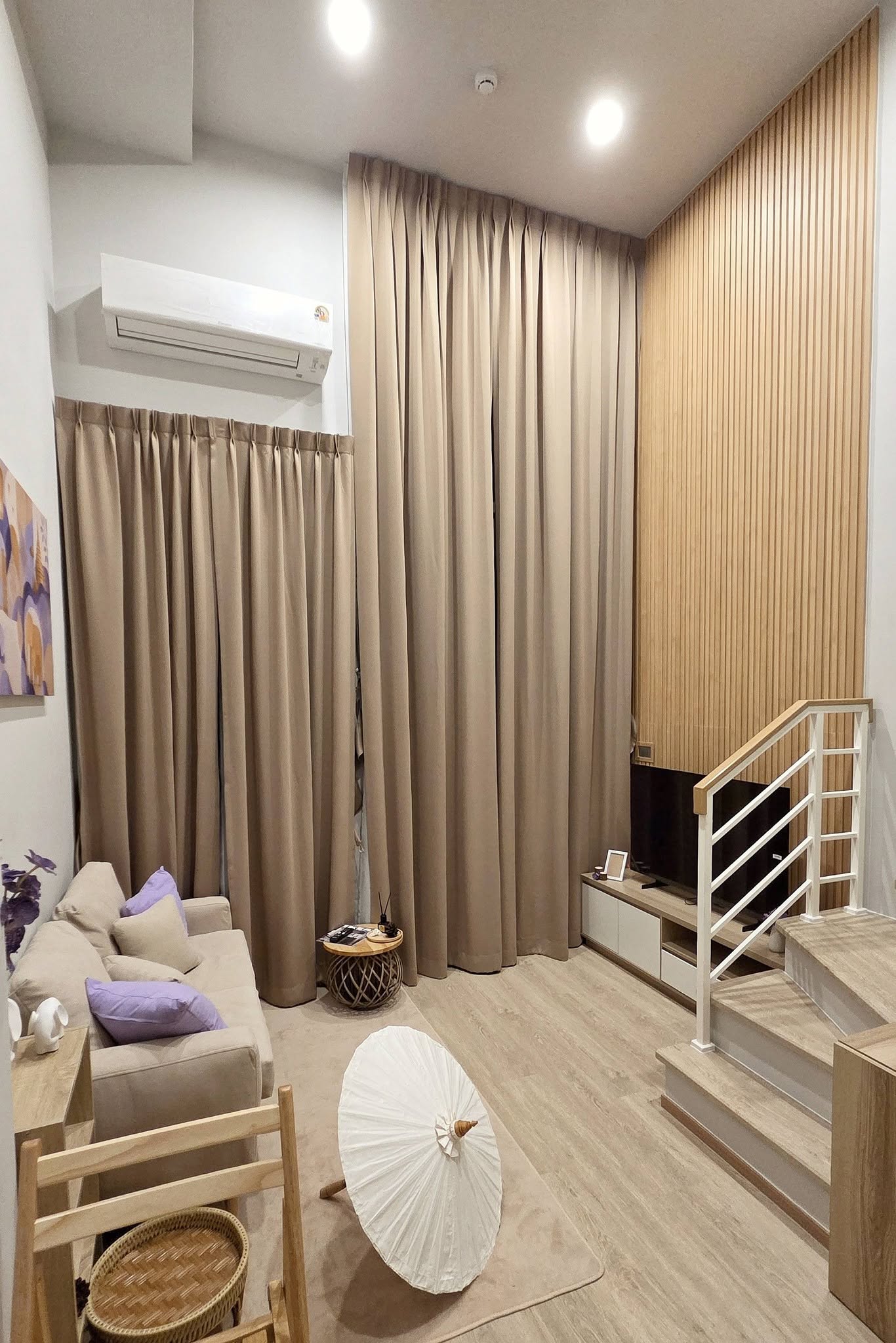 Brand-New High-Floor 1-Bedroom Duplex Corner Unit at Culture Chula