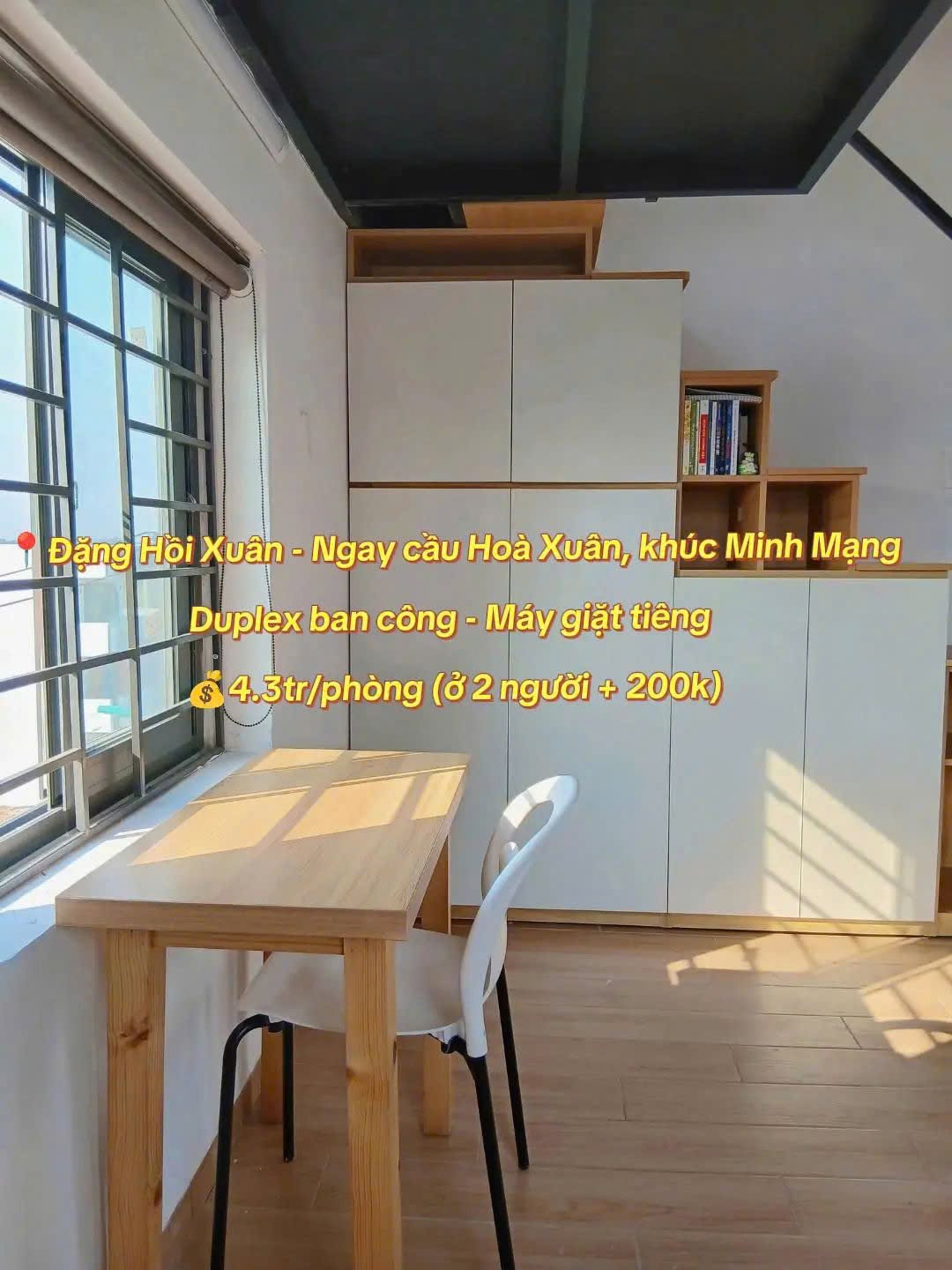 Brand-New Fully Furnished Duplex Studio with Private Washer and Balcony in Nam Hòa Xuân