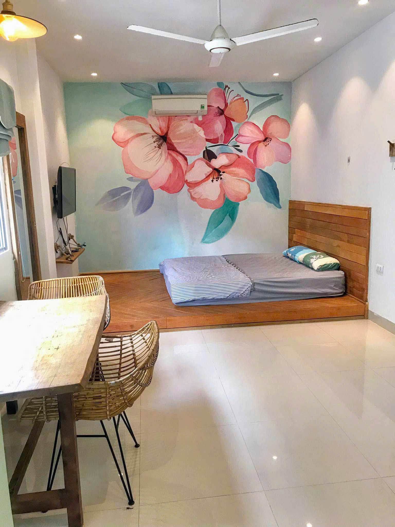 New Studio Apartment with Spacious Balcony near the Beach at Lamay Apartment