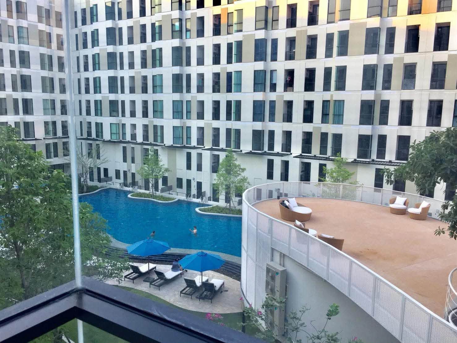 Fully Furnished Pool-View Studio with BTS Shuttle at Unio Sukhumvit 72 Phase 2  Apartment name