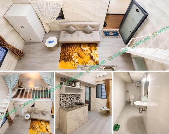 Fully Furnished 30 sqm Duplex Apartment on Pham Tuan Tai, Ngu Hanh Son