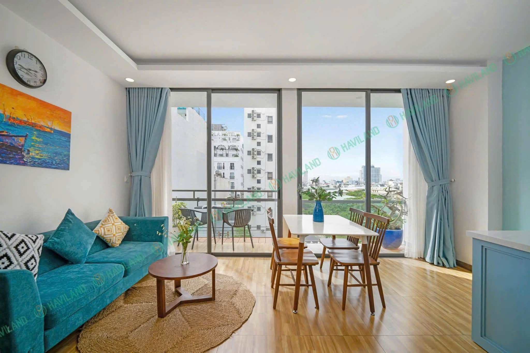 Fully Furnished 2 Bedroom Apartment with Large Balcony on Lê Quang Đạo