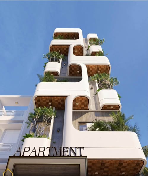 Five-Story Luxury Apartments on Duong Dinh Nghe