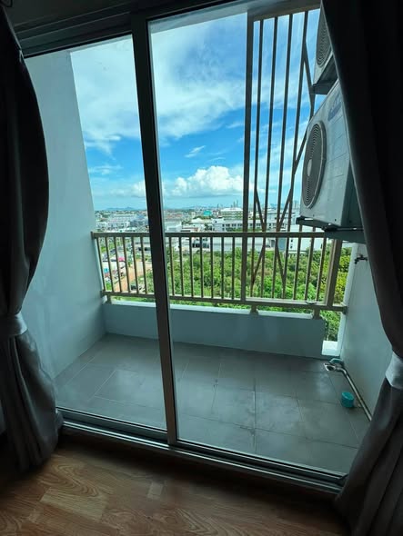 Fully Furnished One-Bedroom Corner Condo with City View at The Trust South Pattaya