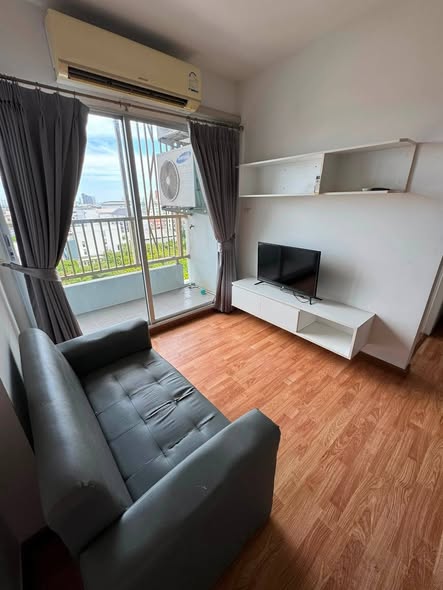 Fully Furnished One-Bedroom Corner Condo with City View at The Trust South Pattaya