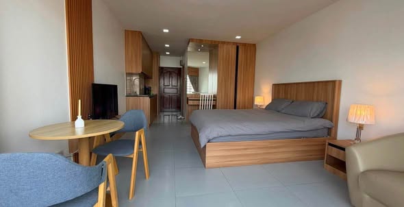 Fully Furnished Studio Condo with Sea View at View Talay 1 Pattaya