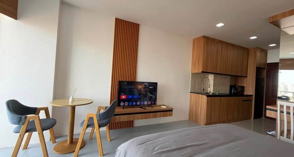 Fully Furnished Studio Condo with Sea View at View Talay 1 Pattaya