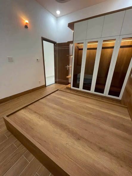 Partially Furnished Three-Bedroom House with Car Parking in Phu My