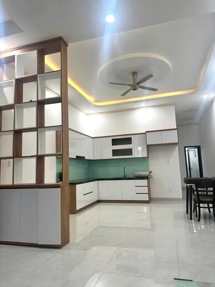 Partially Furnished Three-Bedroom House with Car Parking in Phu My