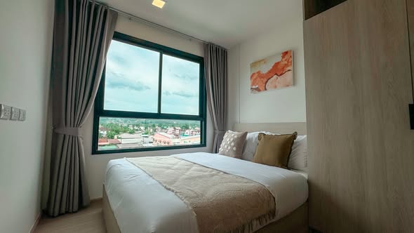Fully Furnished One-Bedroom Condo with Free Wi-Fi at Dcondo Reef Kathu