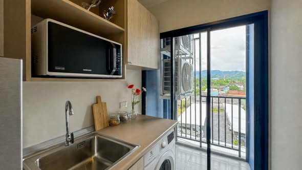 Fully Furnished One-Bedroom Condo with Free Wi-Fi at Dcondo Reef Kathu
