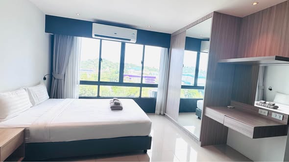 Cat-Friendly Fully Furnished One-Bedroom Condo with Mountain View near PSU Phuket
