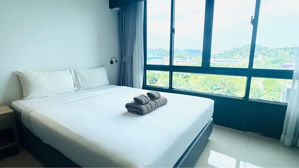 Cat-Friendly Fully Furnished One-Bedroom Condo with Mountain View near PSU Phuket