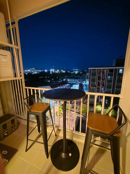 Fully Furnished One-Bedroom Condo with Balcony at Dcondo Sand Hat Yai