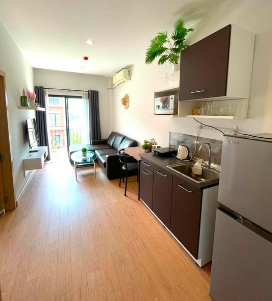 Fully Furnished One-Bedroom Condo at ICheck Inn Trams Square Chiang Mai