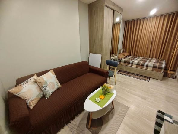 Move-In Ready Studio Condo near BTS Bang Chak at Plum Condo Sukhumvit 97/1