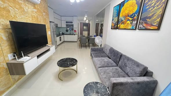Fully Furnished Two-Bedroom Sea-View Apartment in Block A at Gateway