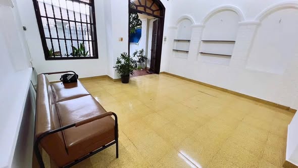 Partly Furnished Two-Bedroom Single-Storey House with Spacious Motorbike Yard on Binh Gia Street
