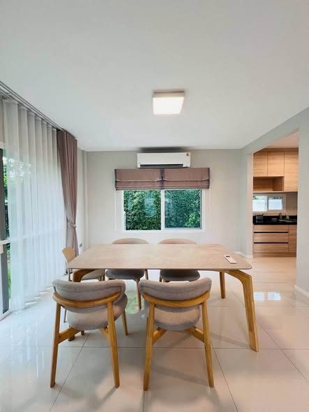 Fully Furnished Four-Bedroom House with Swimming Pool and Fitness Center at Sivalee San Kamphaeng