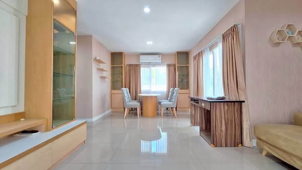 Fully Furnished Three-Bedroom Detached House with Pool and Fitness Center at Kankanok 2