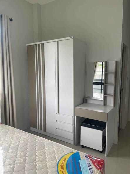 Brand-New Pet-Friendly Three-Bedroom Detached House with Spacious Yard in Khua Mung