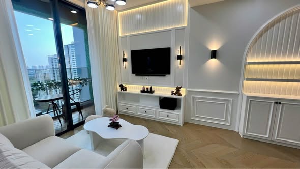 Luxury Fully Furnished Two-Bedroom Apartment at Lumière Riverside